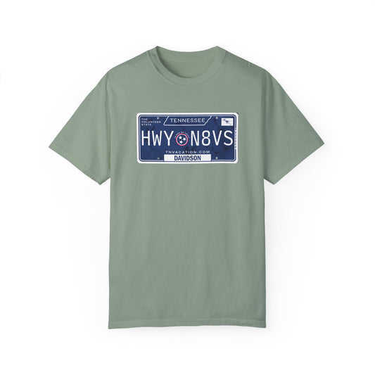 License Plate T Shirt