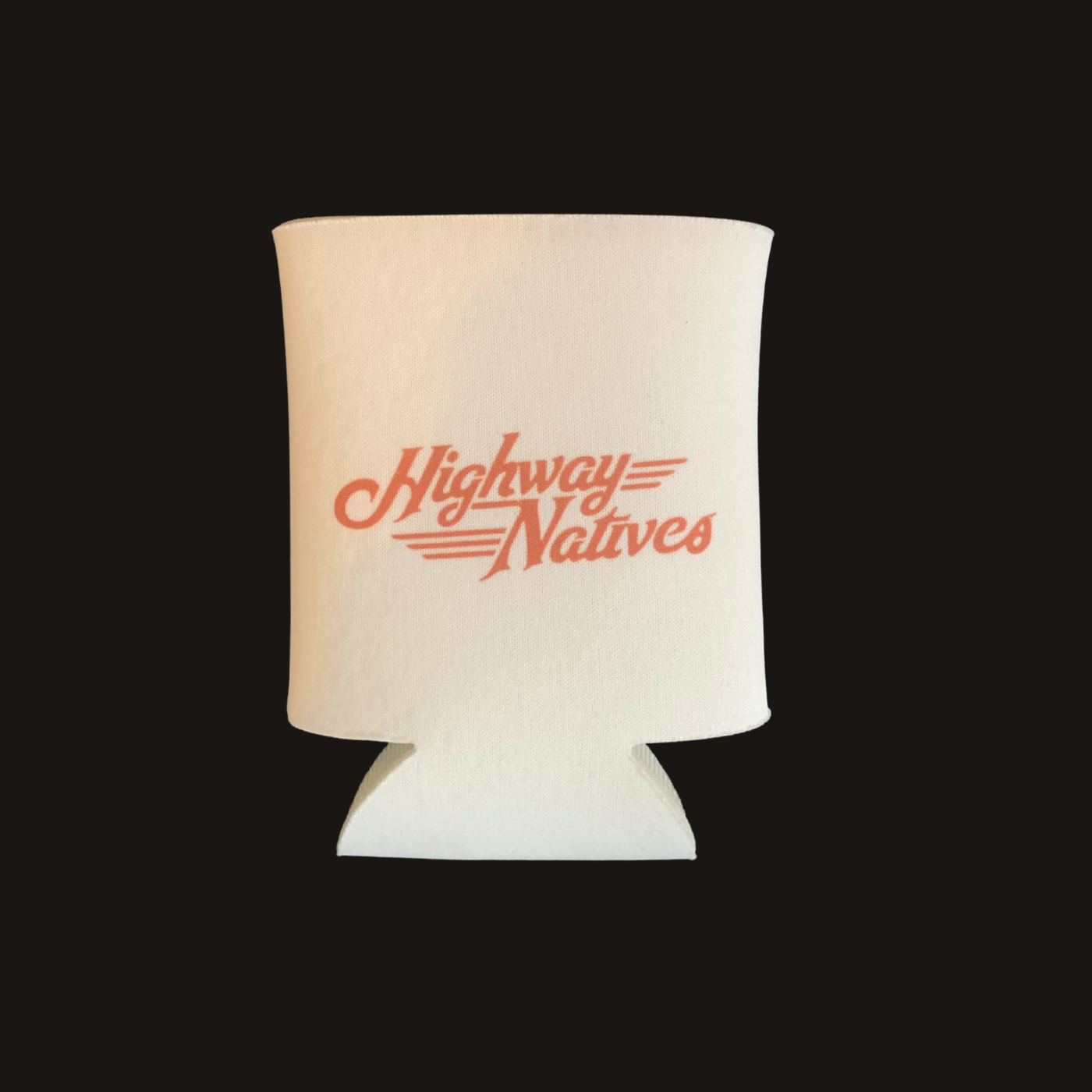 Highway Natives Font Logo Koozies