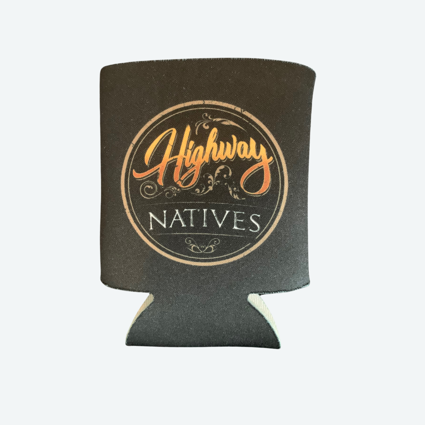 Highway Natives Circle Logo Koozie